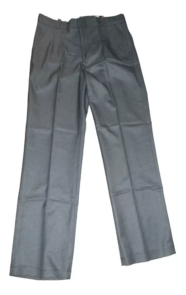 PANTALON VESTIR GRIS COLEGIAL