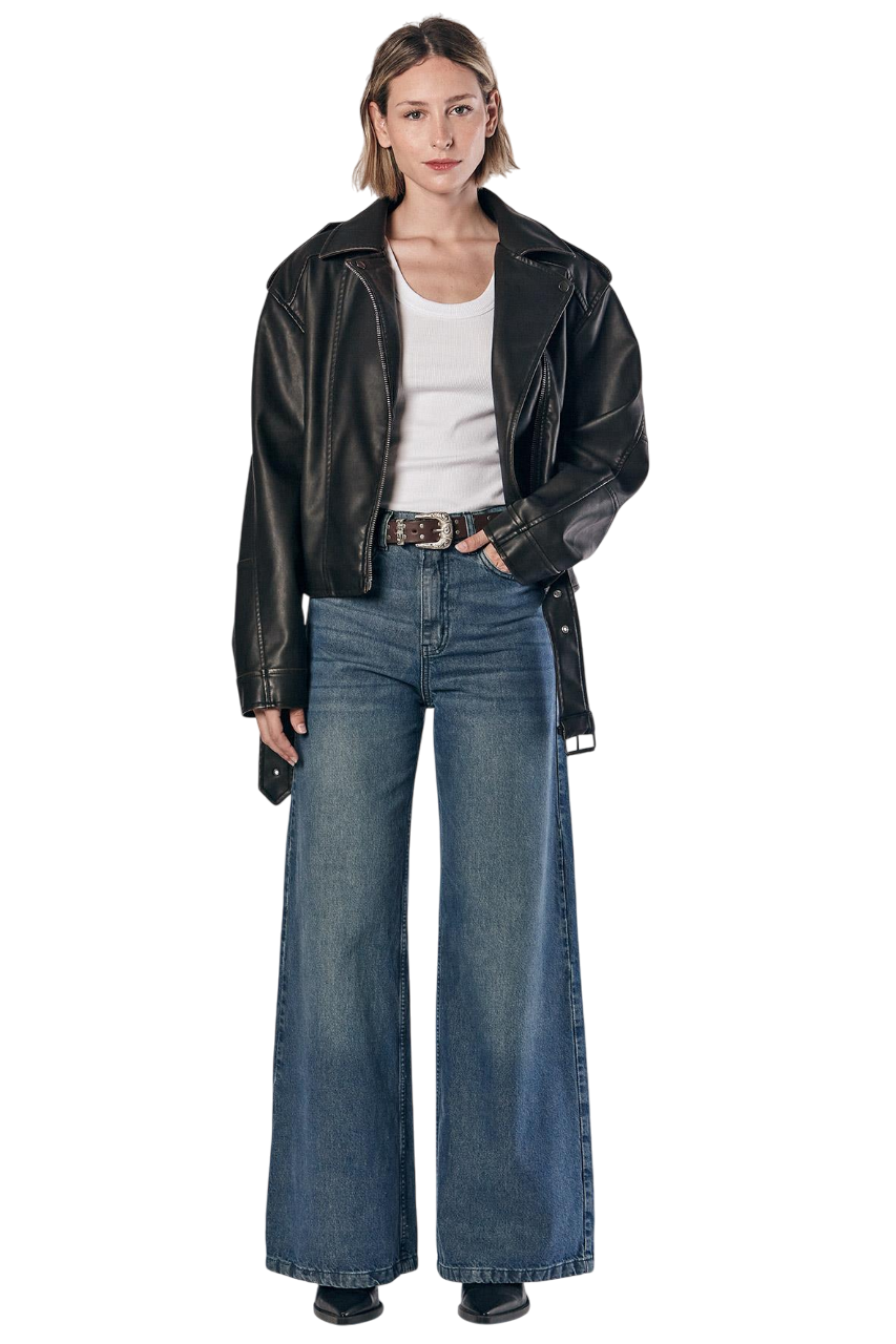 Jean Oxford Super Wide Matizado