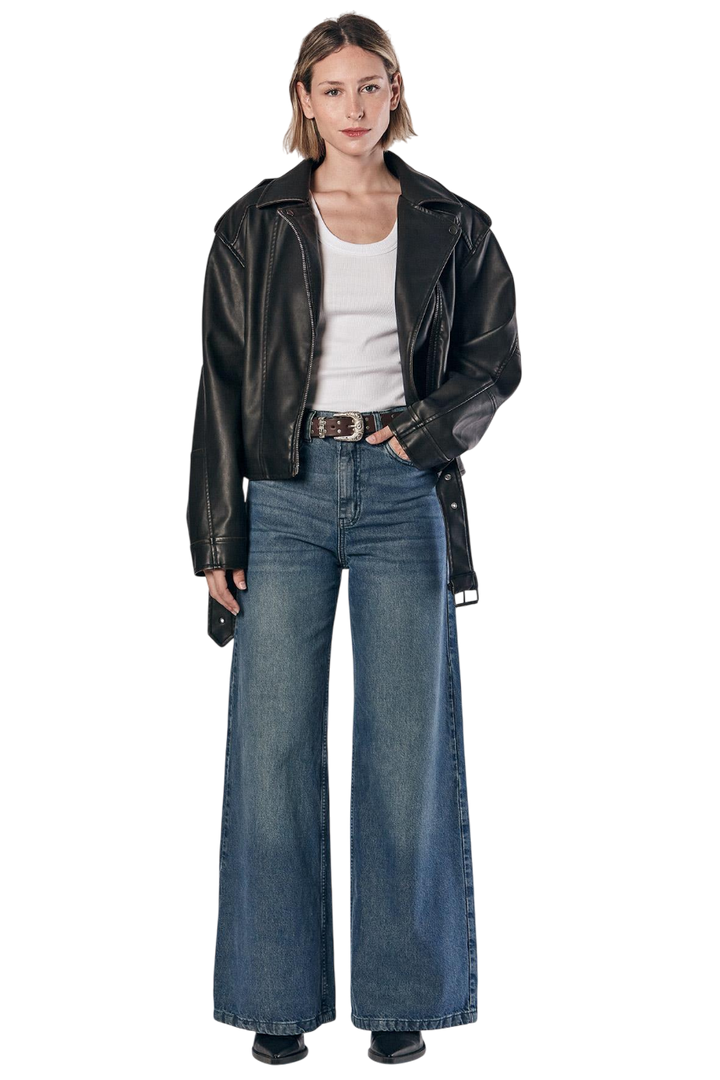Jean Oxford Super Wide Matizado