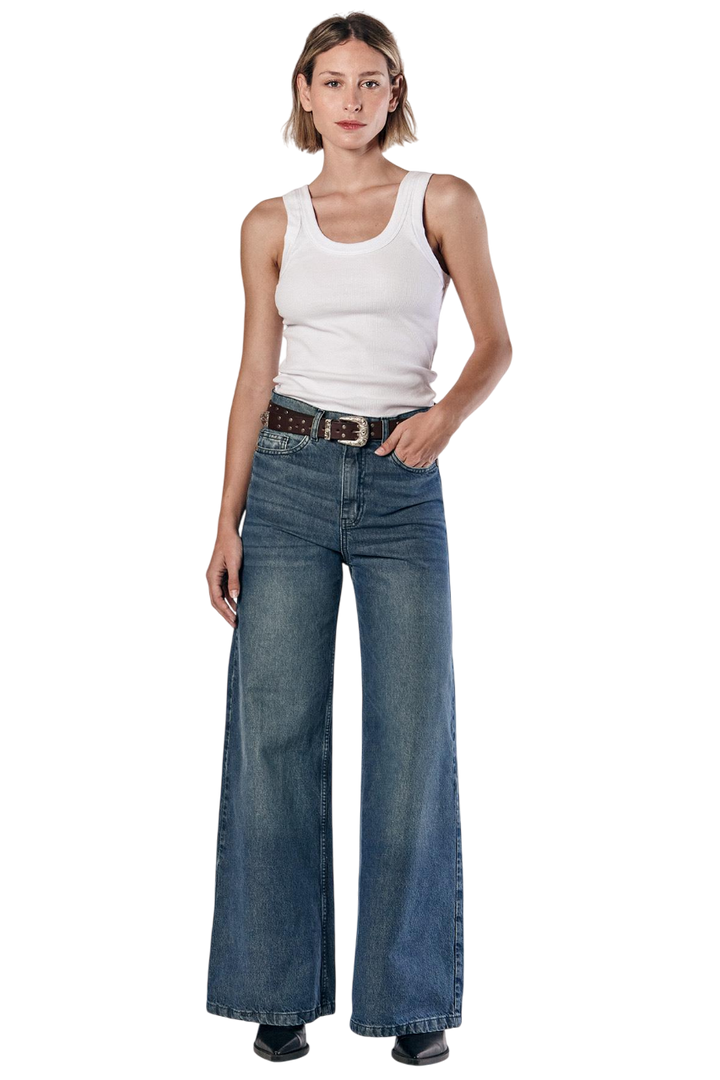Jean Oxford Super Wide Matizado