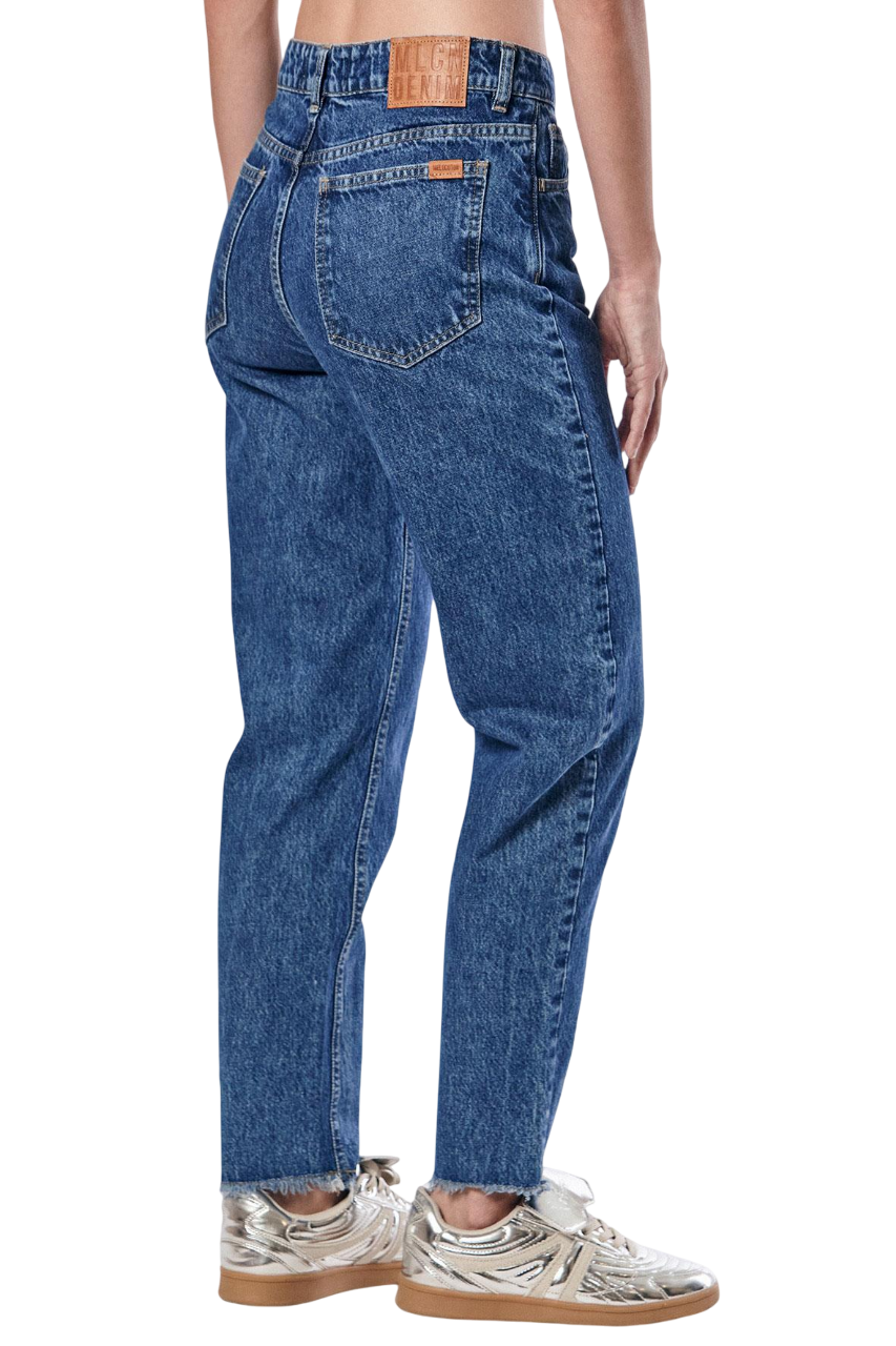 Jean Mom Blue