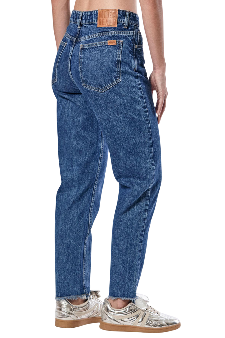 Jean Mom Blue