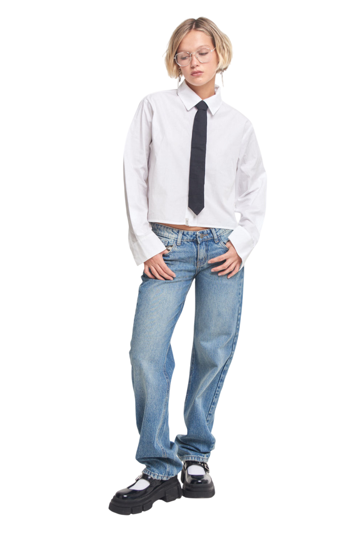 JEAN LOW RISE BLUE
