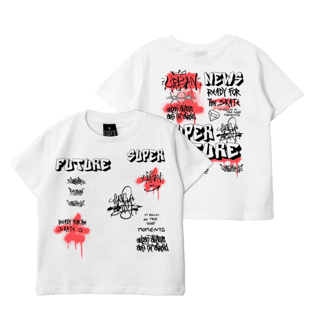 REMERA JR MC FUTURE SUPER BLANCO
