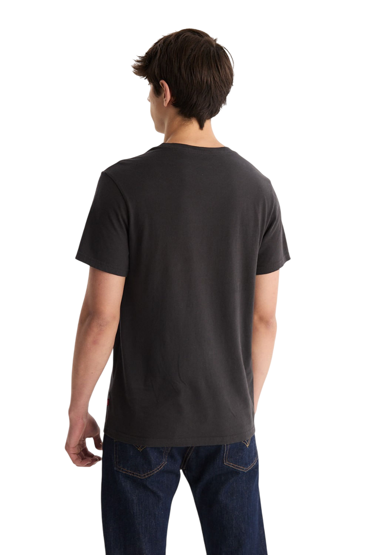 Remera Graphic Set In Neck Levis Black