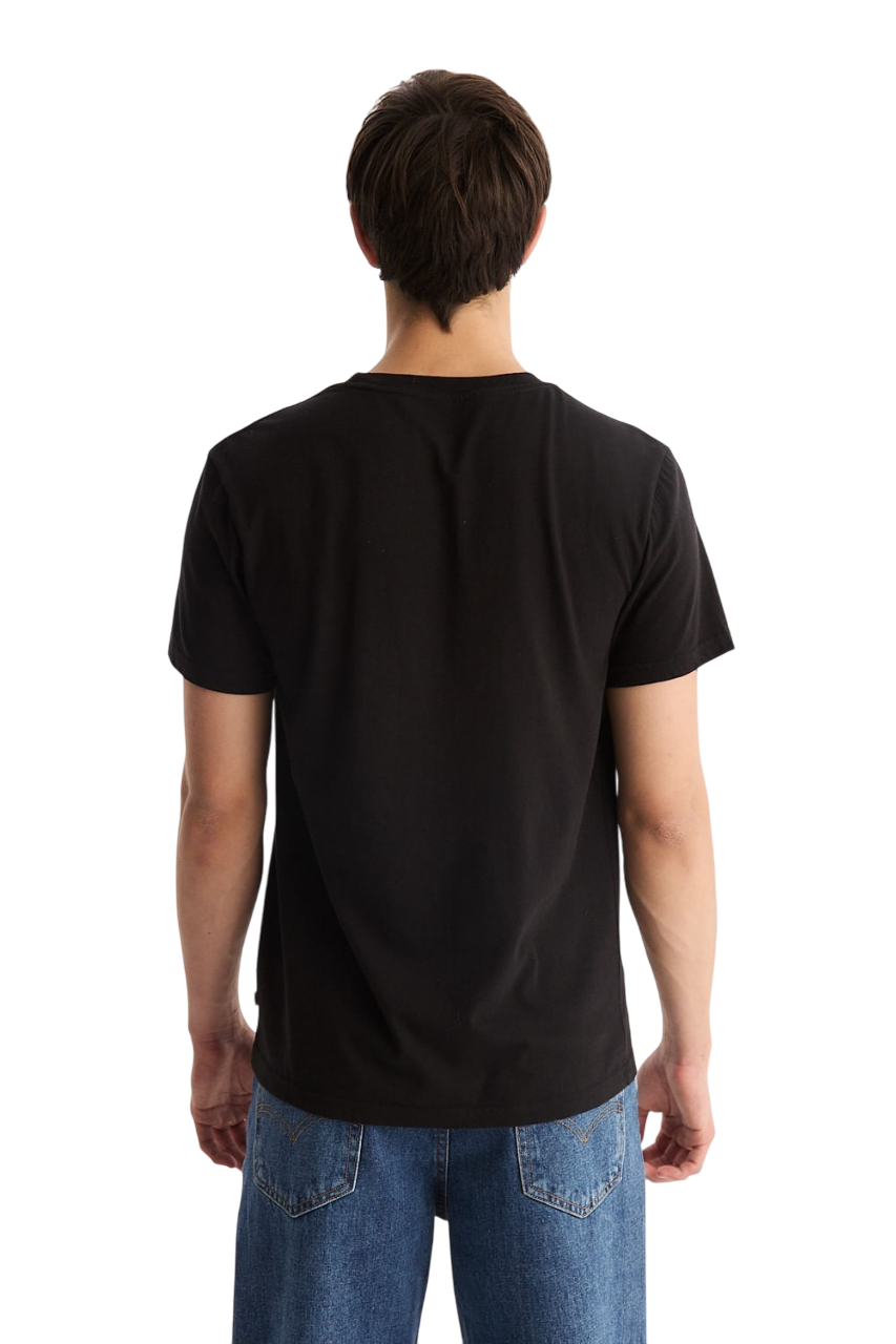 Remera Graphic Set In Neck Skull Cow