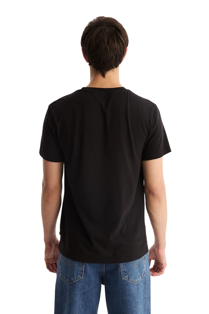 Remera Graphic Set In Neck Skull Cow