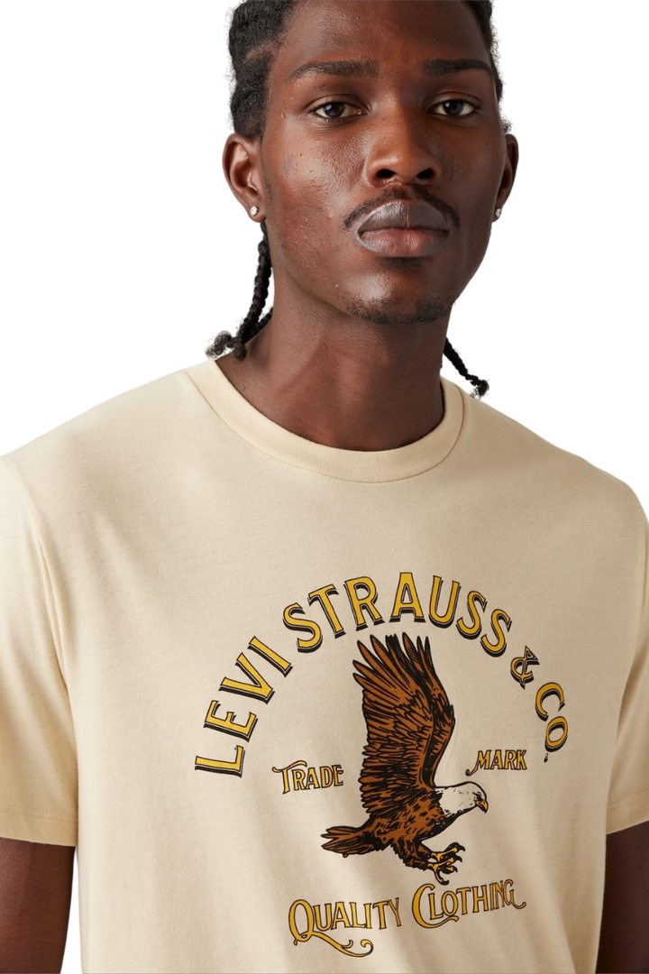 Remera Graphic Crewneck Eagle