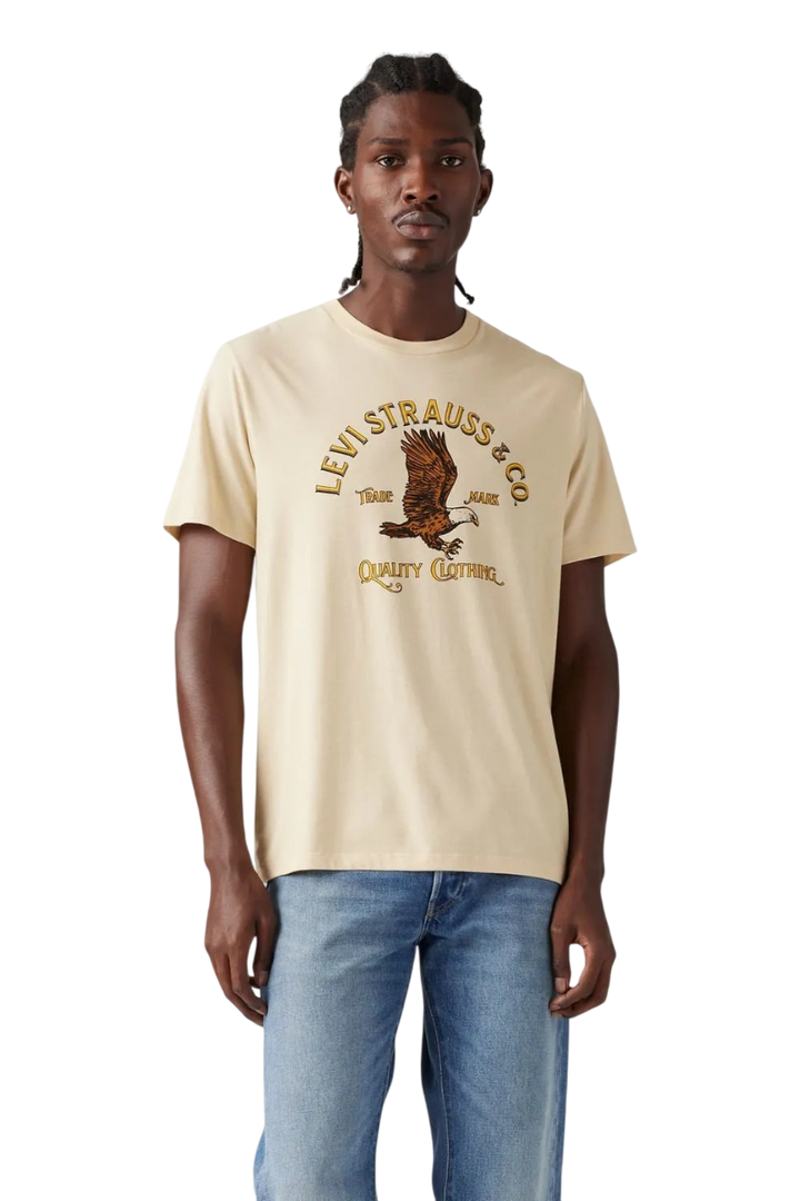 Remera Graphic Crewneck Eagle