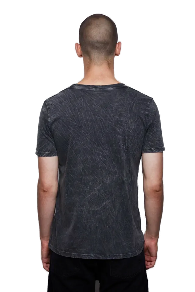 Remera Rock Vintage Black
