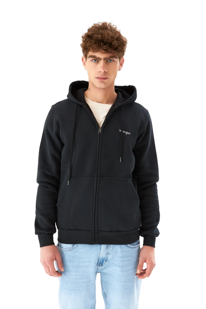 Campera Zipthru Sign Off Frisado