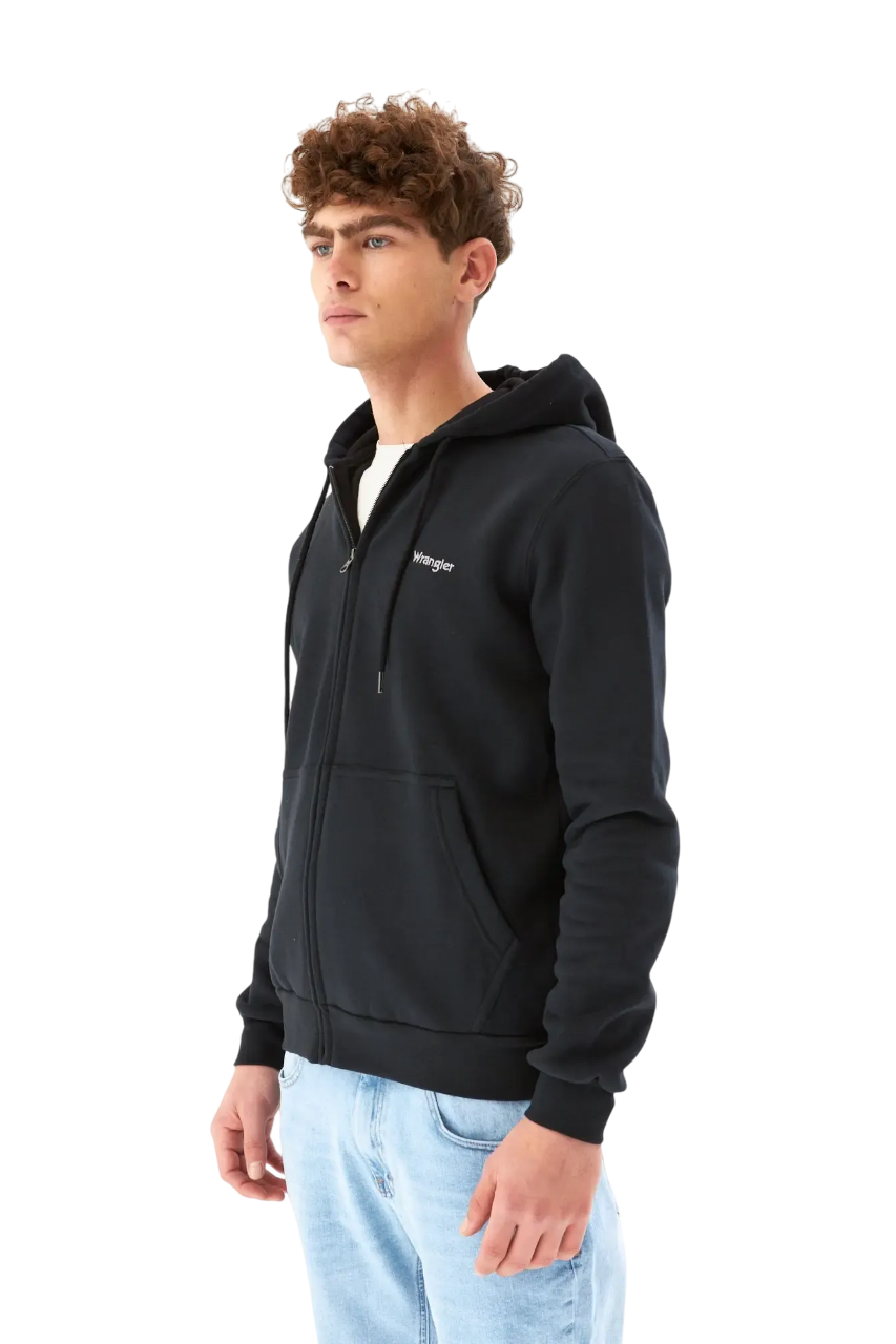 Campera Zipthru Sign Off Frisado