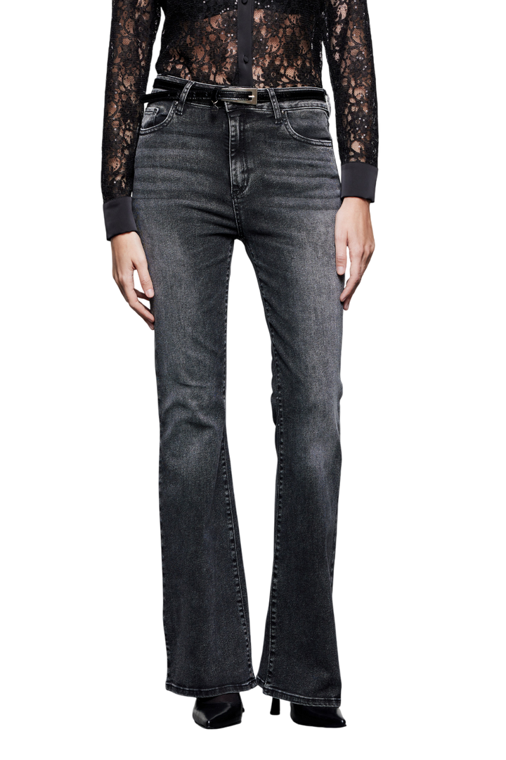 PANTALON KATY FL BLACK ICONIC