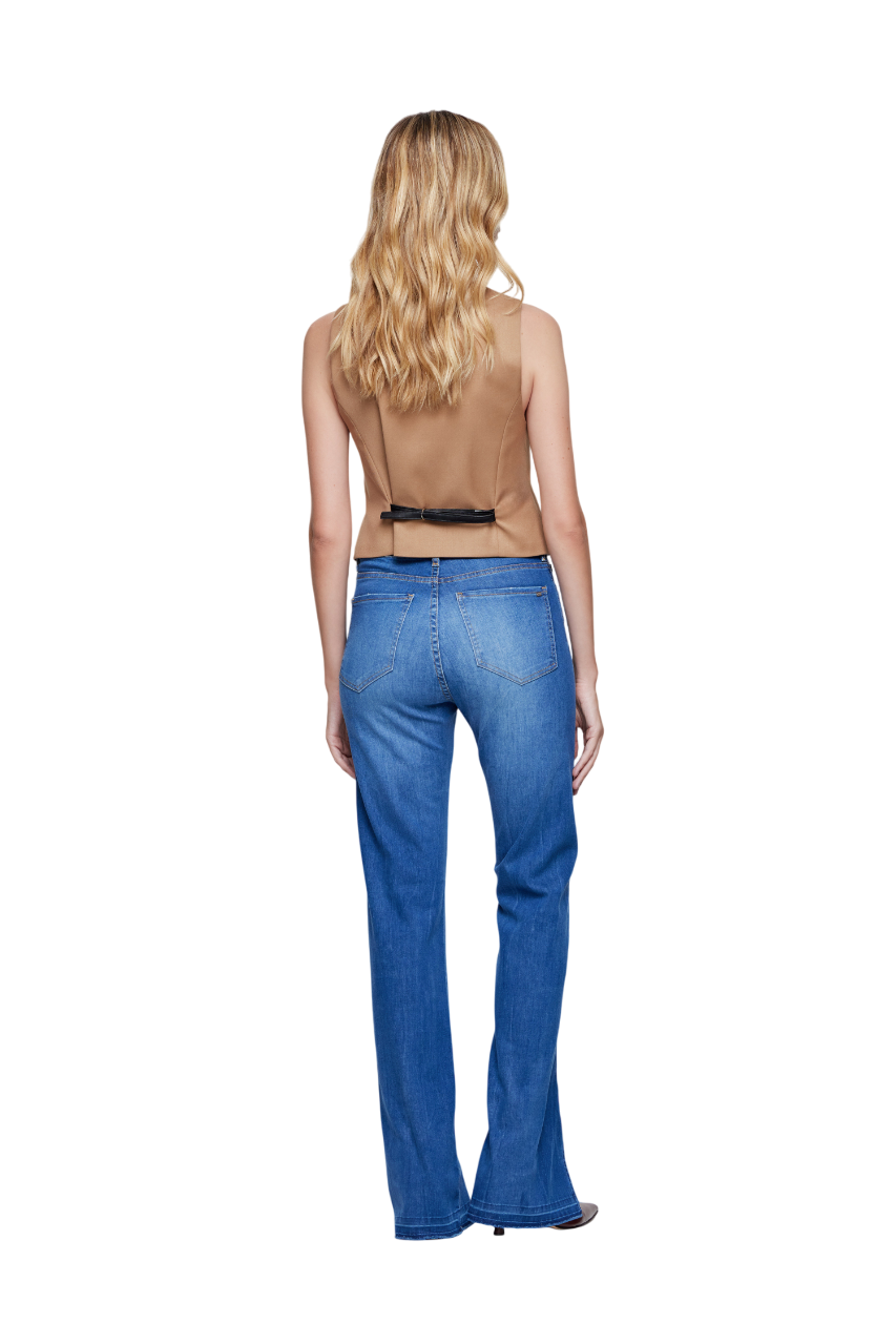 PANTALON KATY FRONT SPLIT NEW BLUE