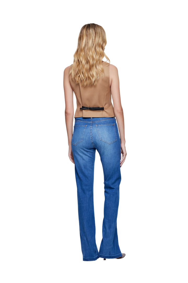 PANTALON KATY FRONT SPLIT NEW BLUE