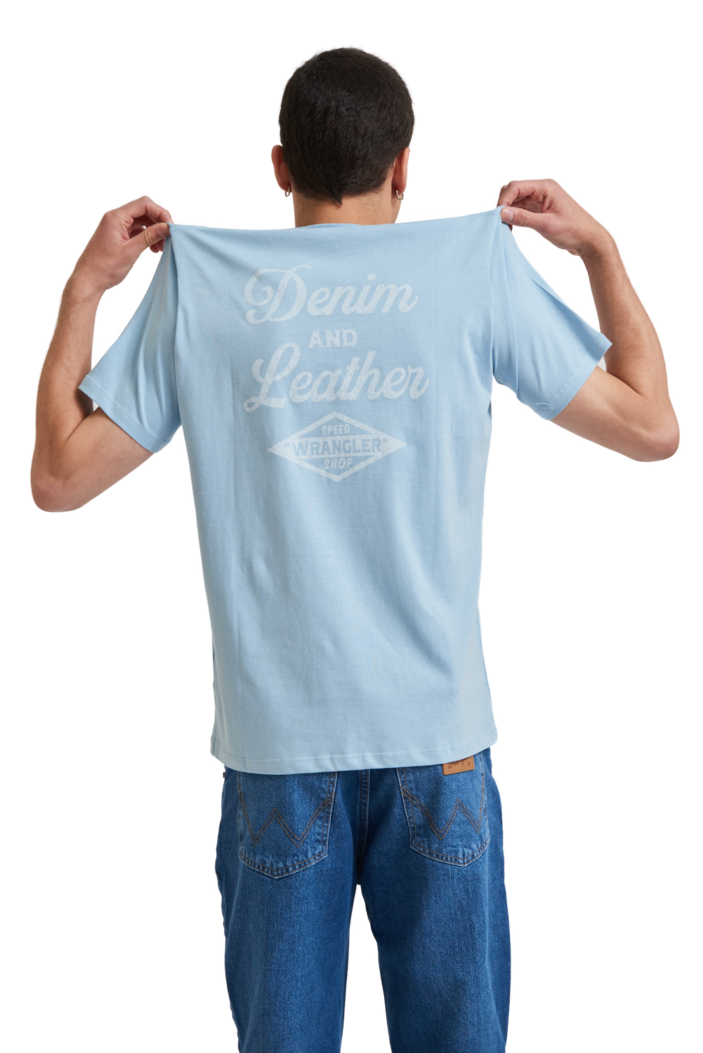 Remera Denim And Leather SS