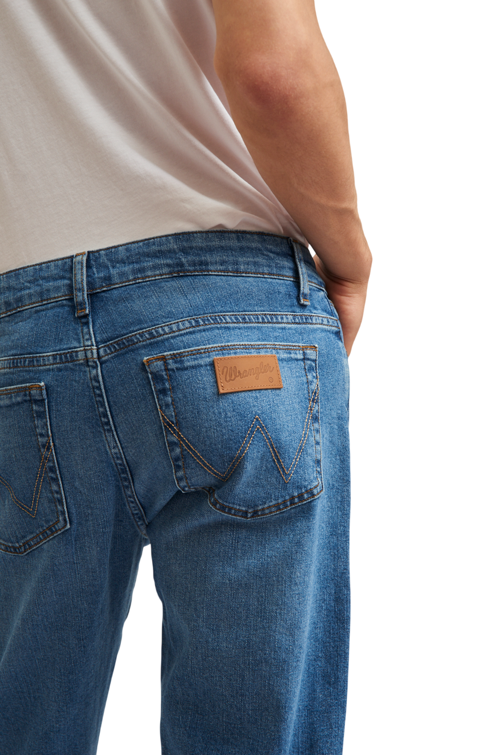 Jean Wrangler Greensboro Blue Star Hombre Regular Fit