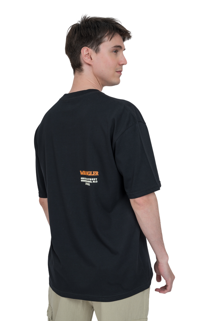 Remera Wrangler Records SS Estampada Regular Fit