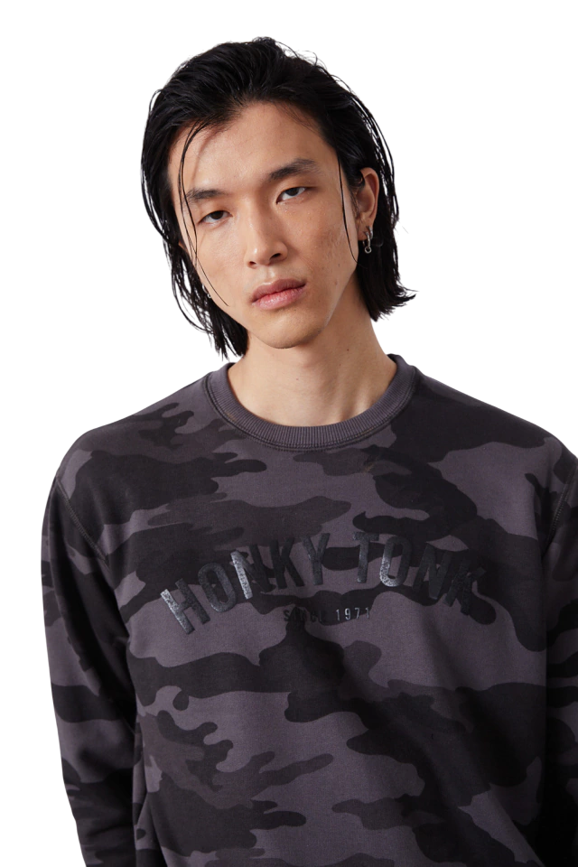 Buzo Roy Ht Camo Grey
