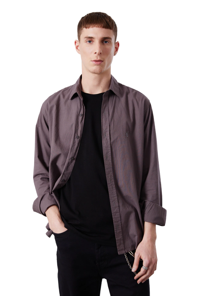 Camisa Classic Grey