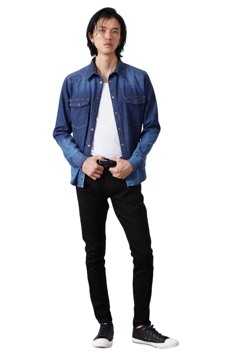 Camisa Denim Dakota Blue