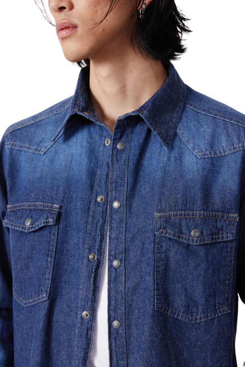 Camisa Denim Dakota Blue