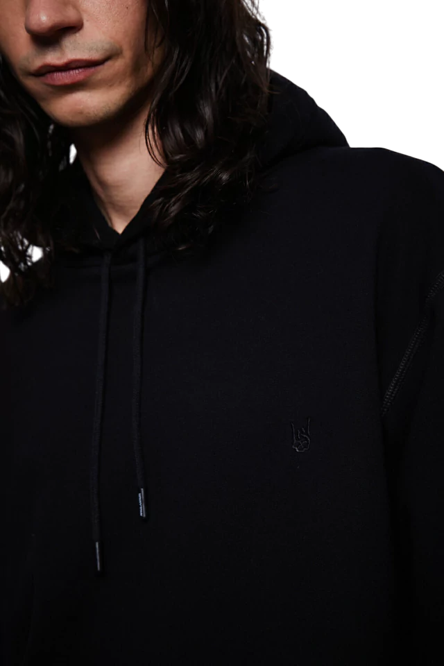 Hoodie Wilby Black