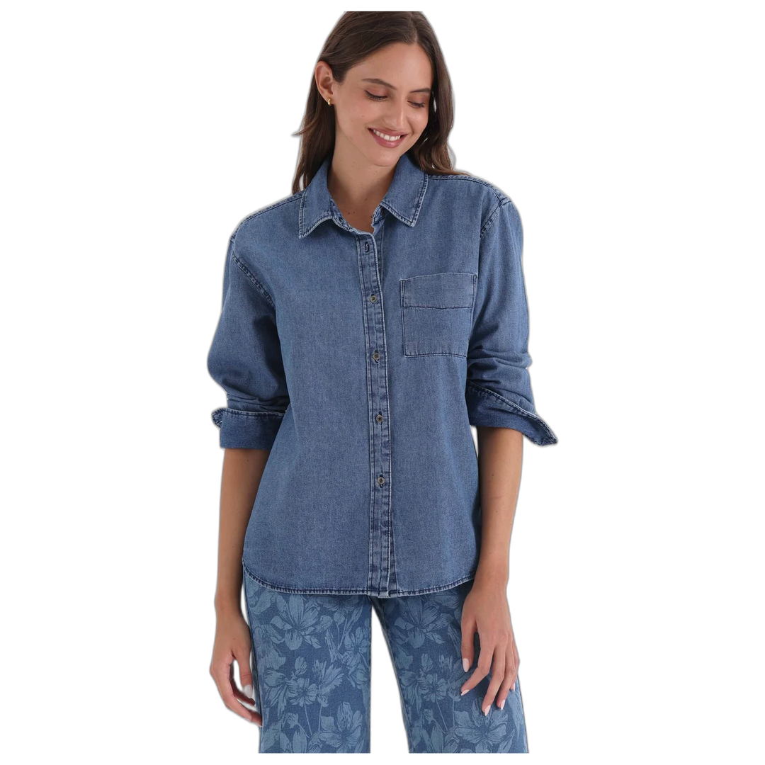 Camisa Denim Lena Yagmour