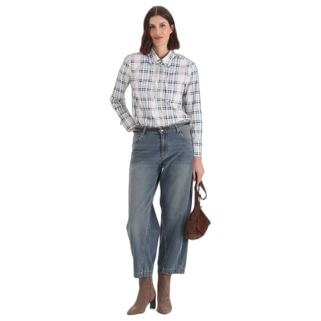 Camisa Yagmour Algodón Carol Mujer Manga Larga