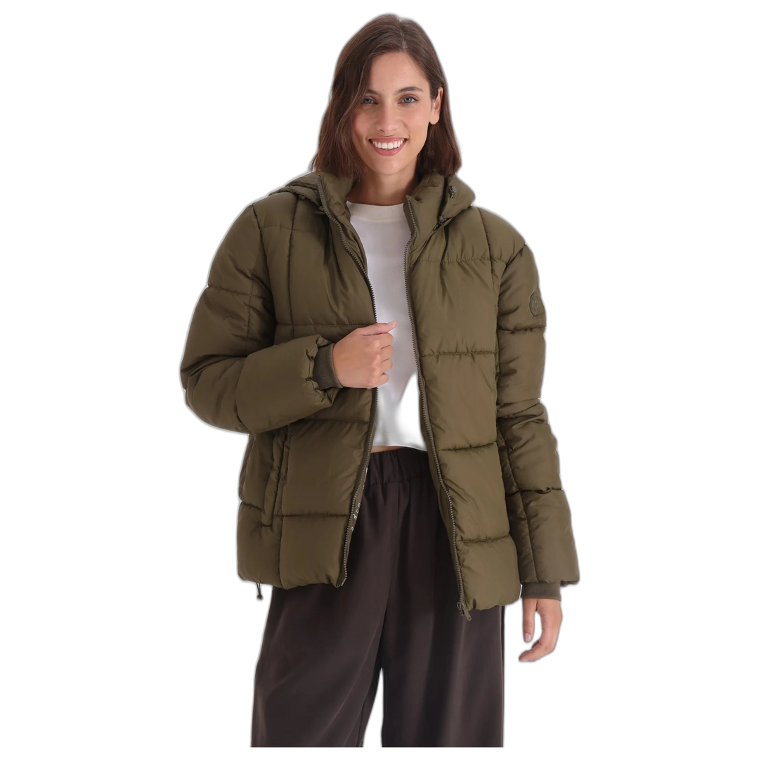 Campera Puffer Impermeable Lori Yagmour Mujer