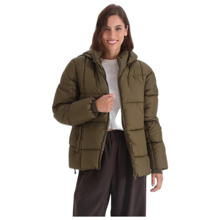 Campera Puffer Impermeable Lori Yagmour Mujer