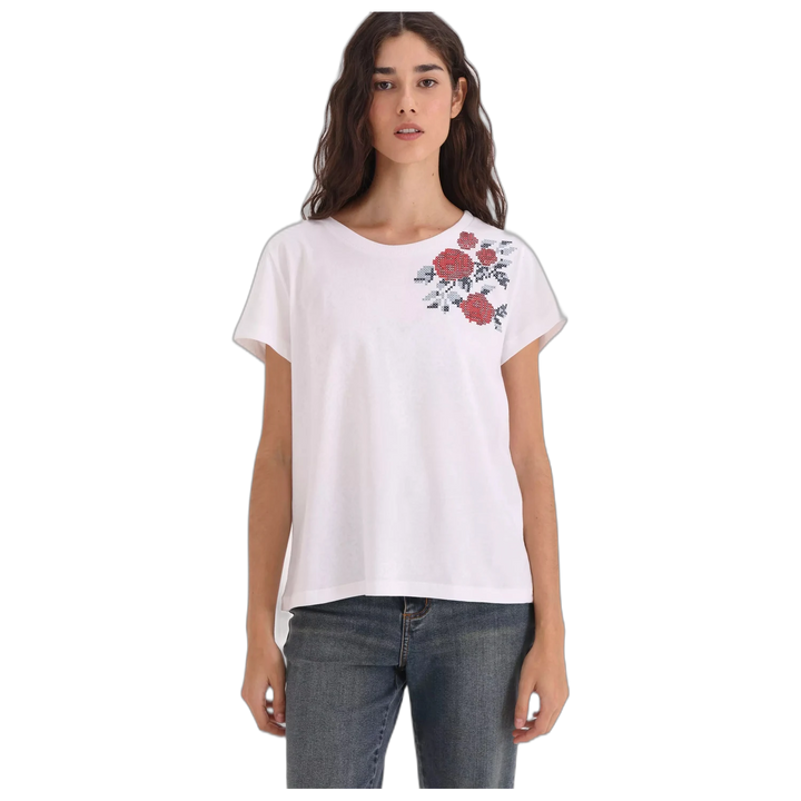 Remera Yagmour Algodón Caju Mujer Manga Corta
