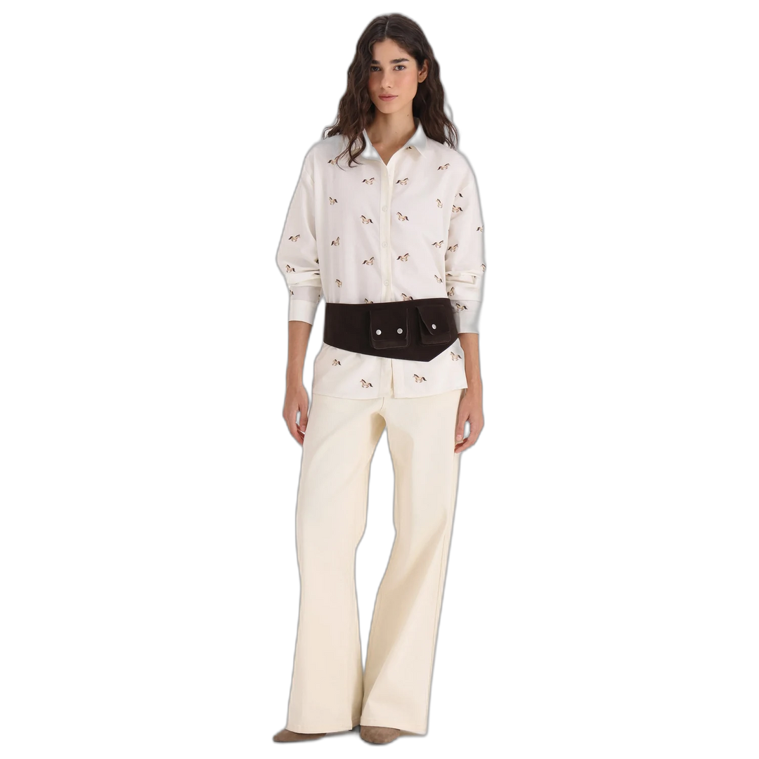 Camisa Bordada Addison Yagmour