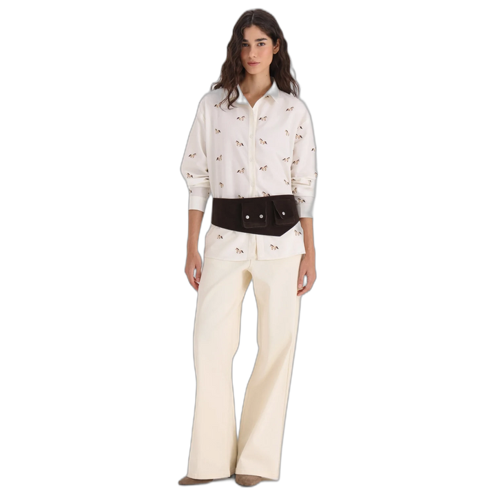 Camisa Bordada Addison Yagmour