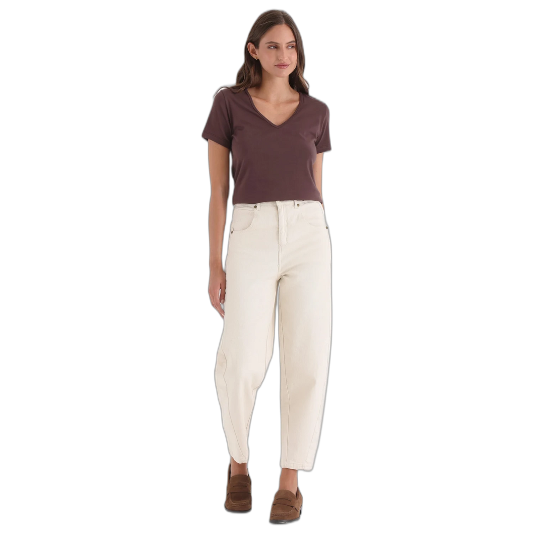 Remera Yagmour Penelope Escote V Manga Corta para Mujer