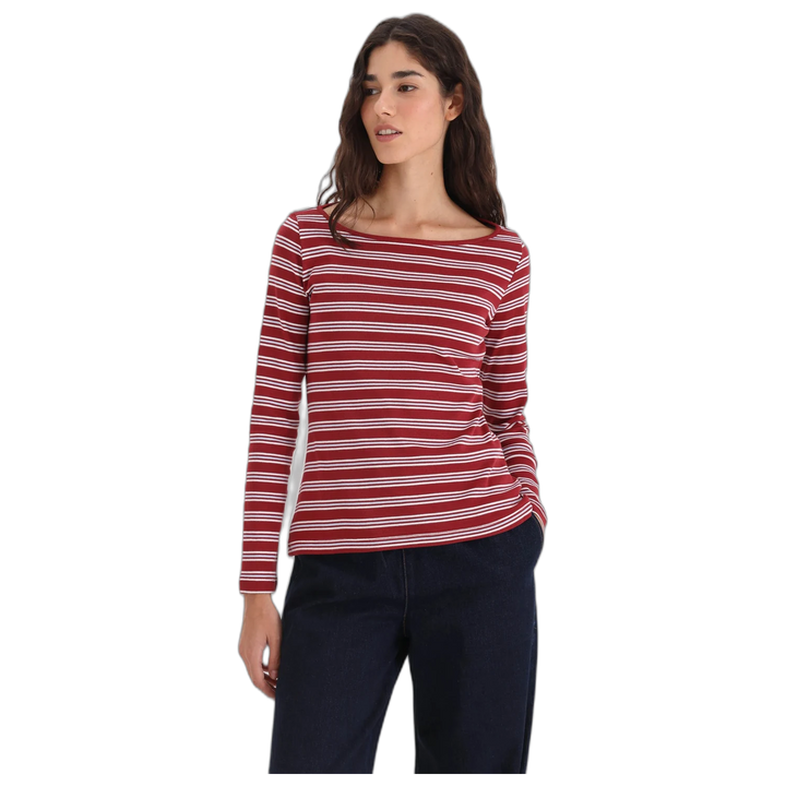 Remera Yagmour Norris Manga Larga Rayada para Mujer