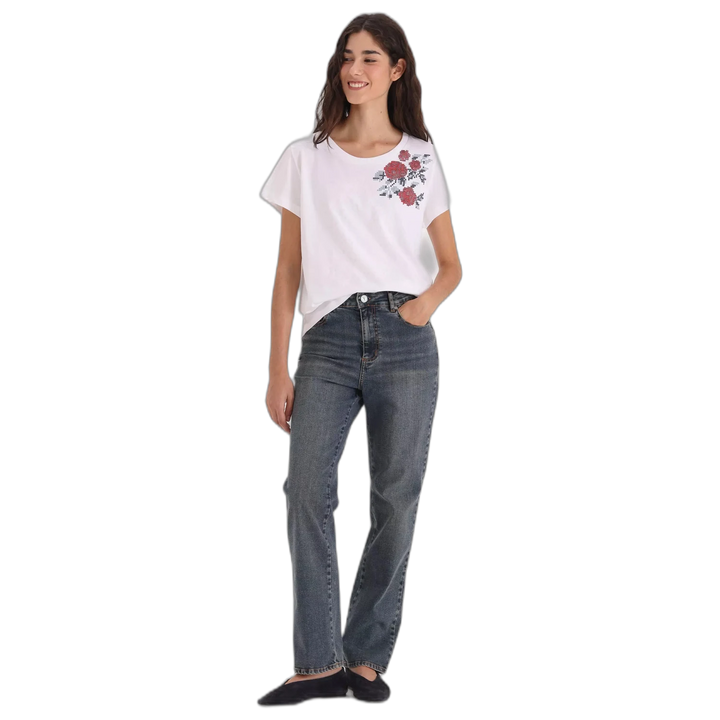 Remera Yagmour Algodón Caju Mujer Manga Corta