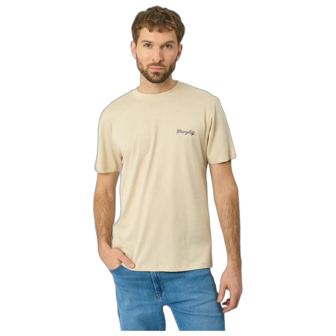 Remera Blank Wrangler Hombre