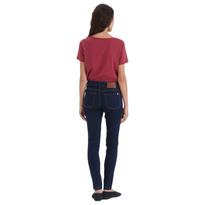 Jean Skinny Tiro Alto Dark Yagmour