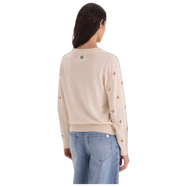 Sweater Yagmour Moly Bordado Mujer Tejido Regular Fit