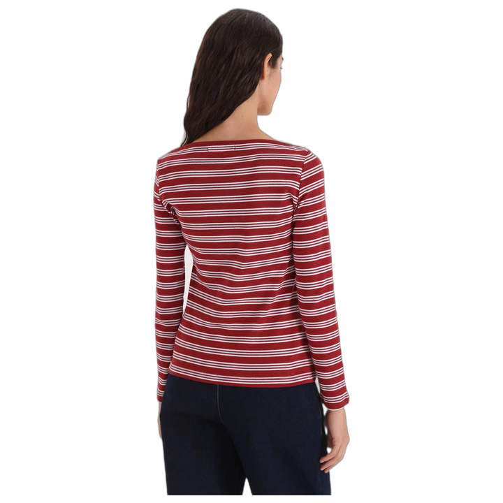 Remera Yagmour Norris Manga Larga Rayada para Mujer