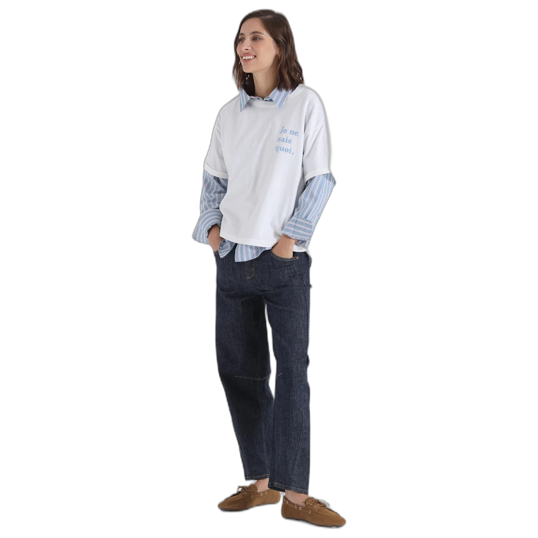 Remera Yagmour París Algodón Manga Corta Mujer