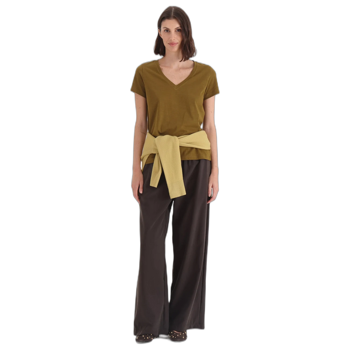 Remera Yagmour Marion Escote V Mujer Manga Corta