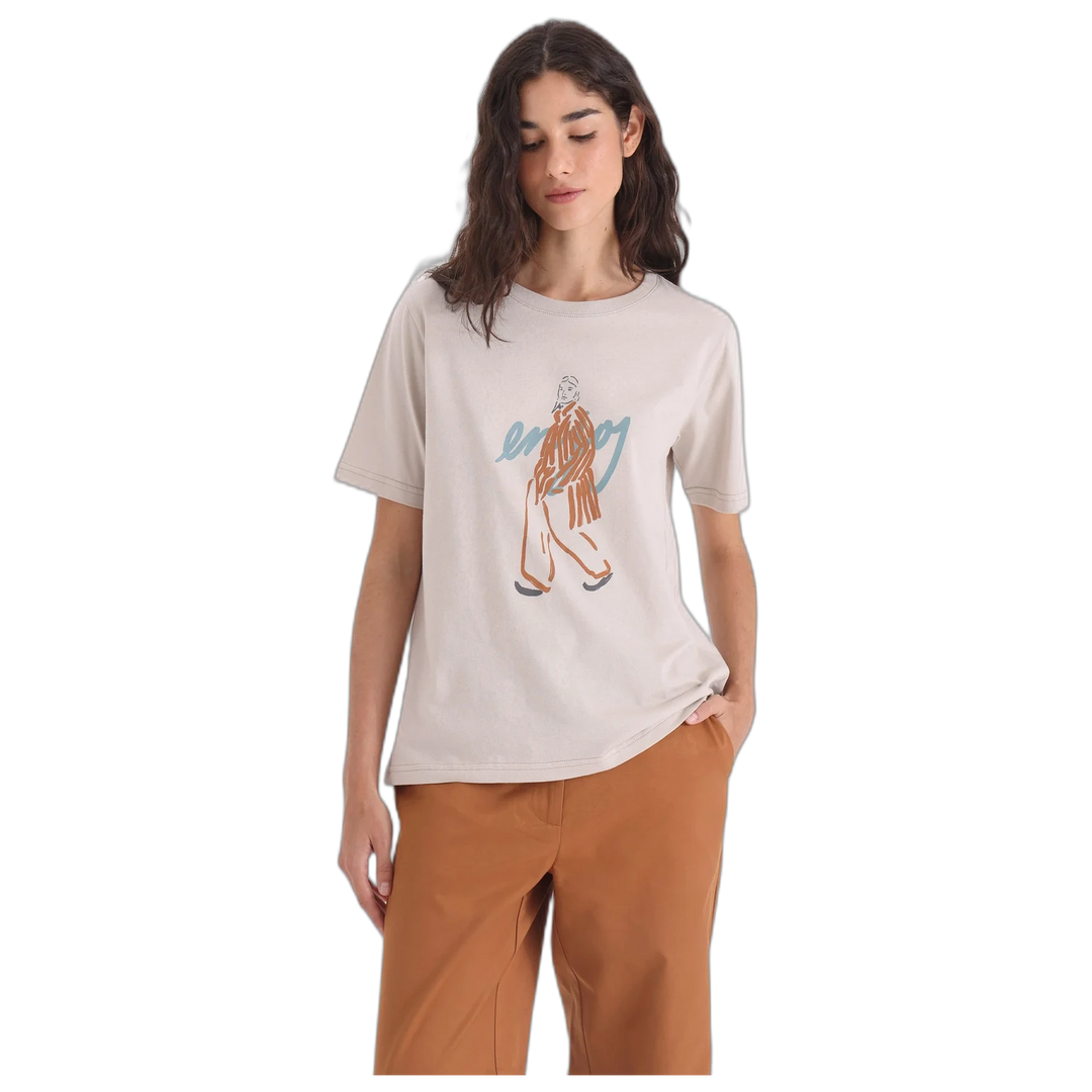 Remera Yagmour Love Manga Corta Mujer