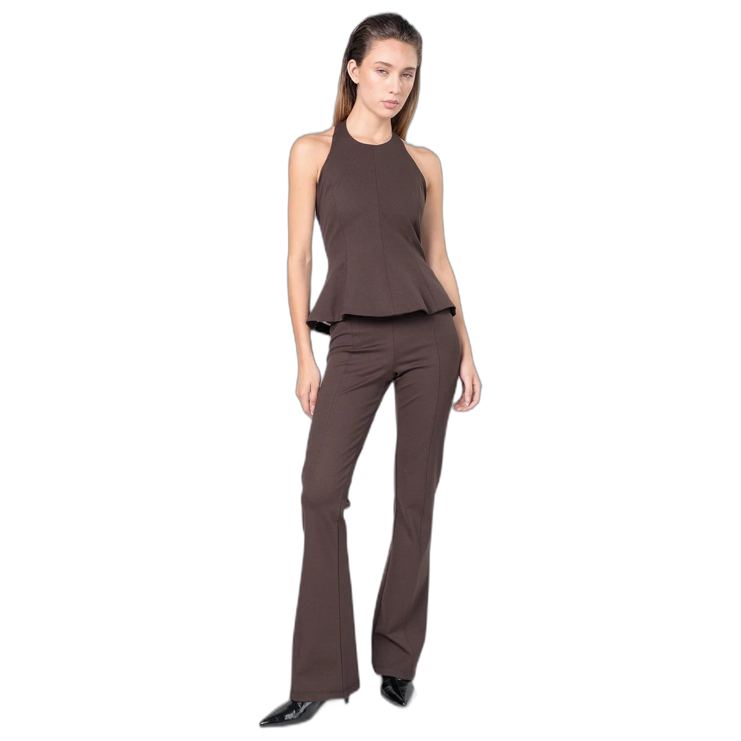 Pantalón Melocoton Oxford Frank 75 Tiro Alto