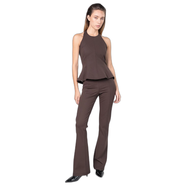 Pantalón Melocoton Oxford Frank 75 Tiro Alto