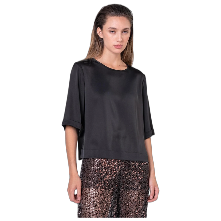 Blusa Melocoton Maite Manga 3/4 Estampada