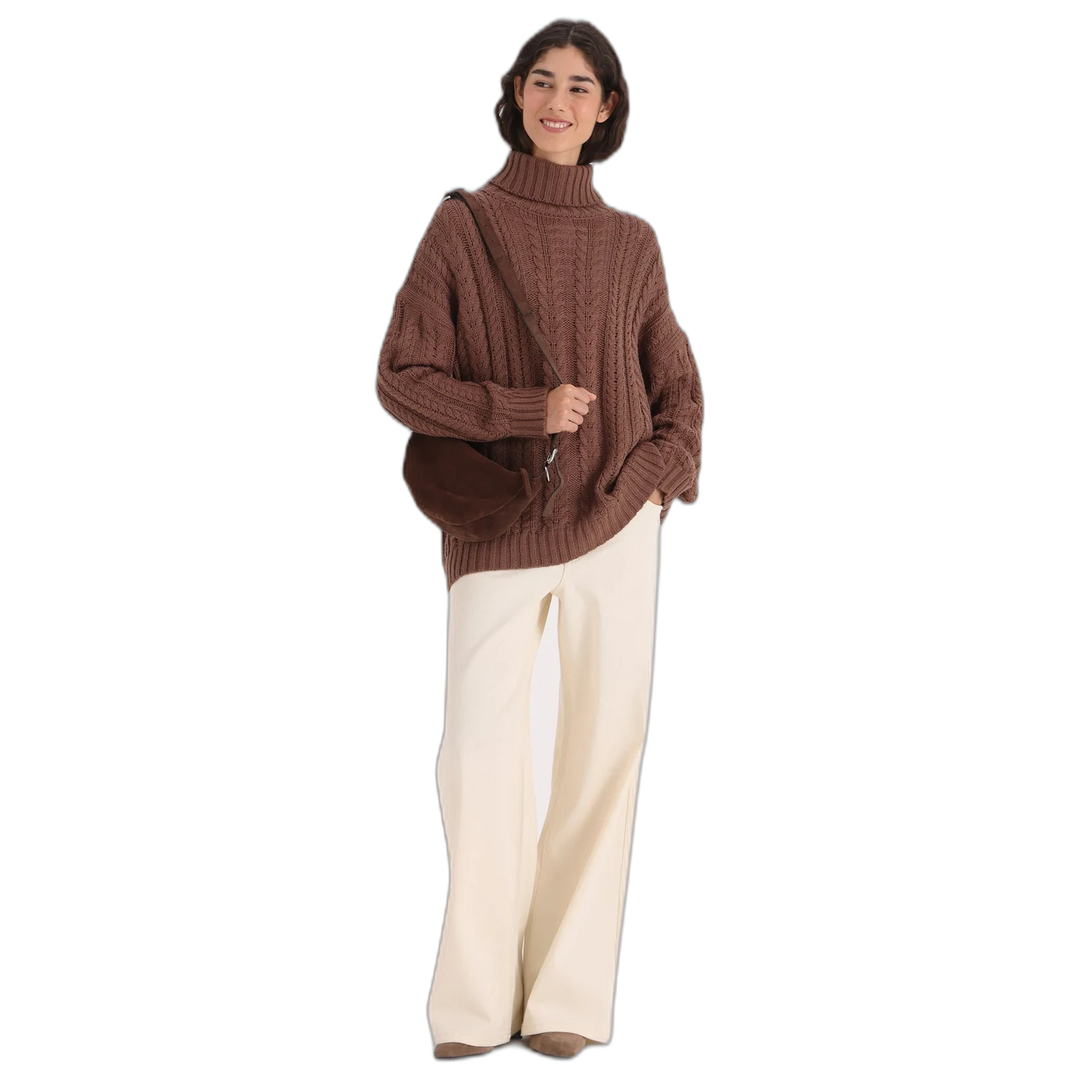 Polerón Yagmour Valeria Mujer Cuello Alto