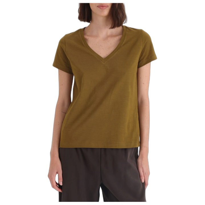 Remera Yagmour Marion Escote V Mujer Manga Corta