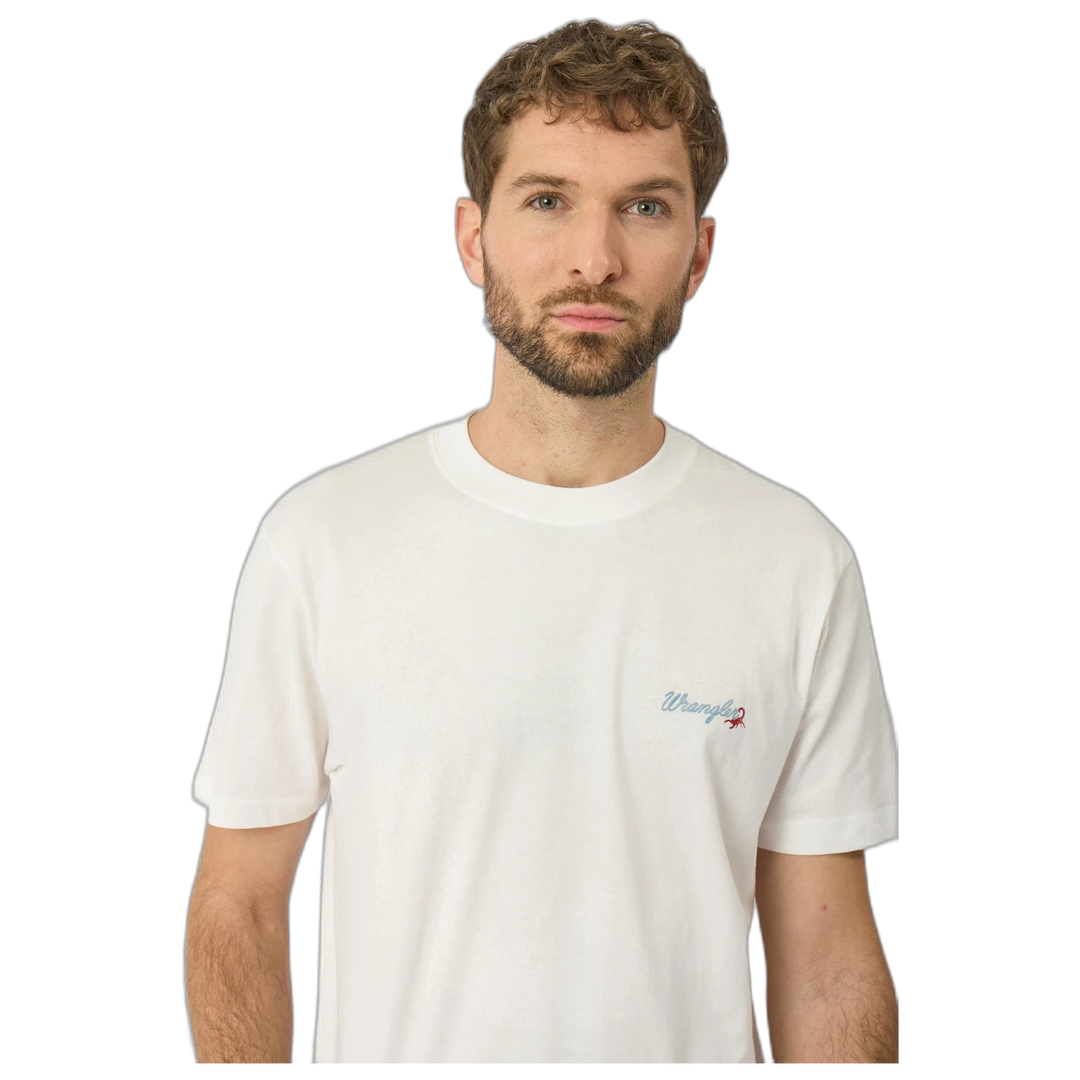 Remera Blank Wrangler Hombre